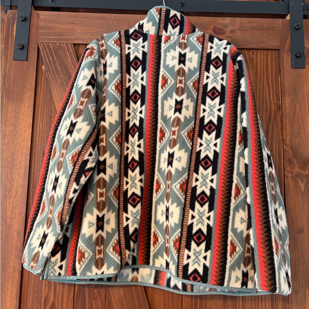 Wrangler Multicolor Fleece Jacket - Picture 2 of 4